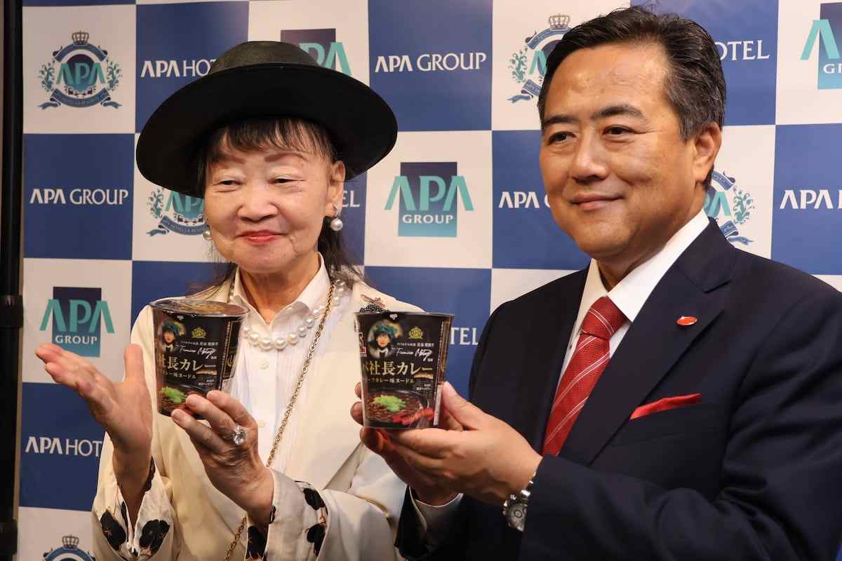 アパホテルが社長カレーヌードル開発　サッポロ一番と初コラボ「おいしさに感動して」（産経新聞）